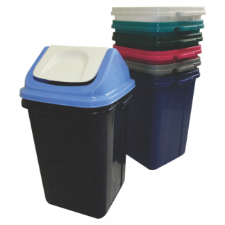 20Lt Square Dustbin & Lid (100120)