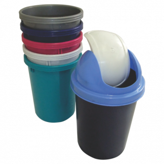 20Lt Round Vanity Dustbin & Lid (100119)